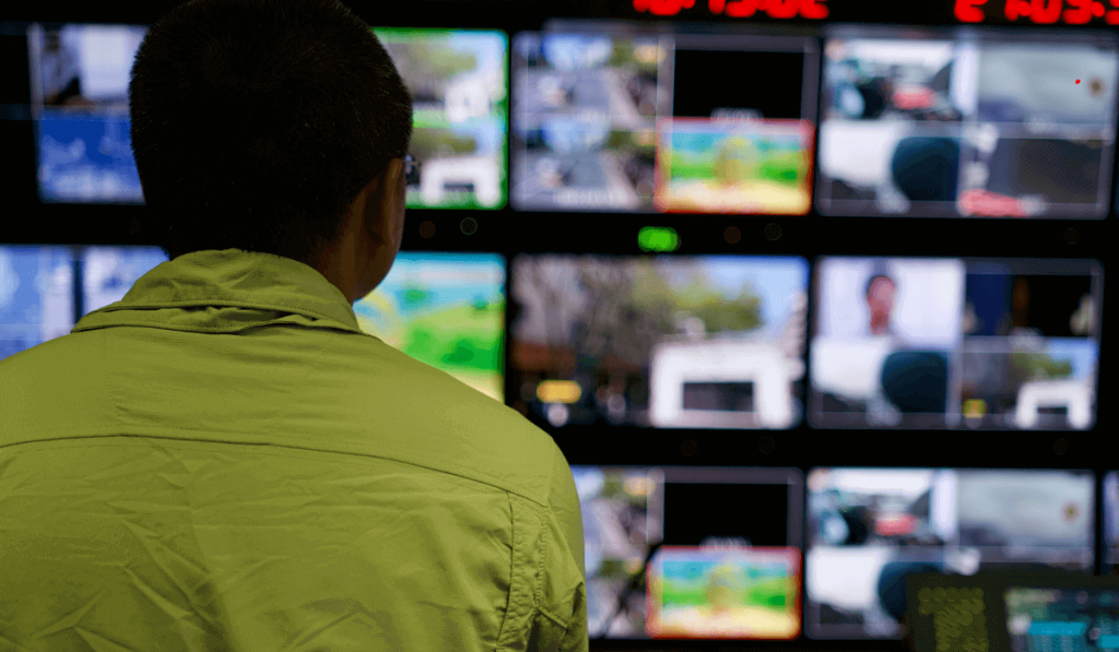 Monitoreo de videovigilancia initerrumpido